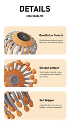 Intelligente Vibrations-Ganzkörper-Entspannungs-Kopfhautmassagemaschine lindert Müdigkeit Elektrisches Oktopus-Kopfhautmassagegerät | MZ-HM156 