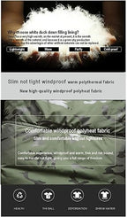 Herren Winter Daunenjacke Warm Hoodie Duck Skianzüge Kapuzenparkas Daunenmantel | 817 