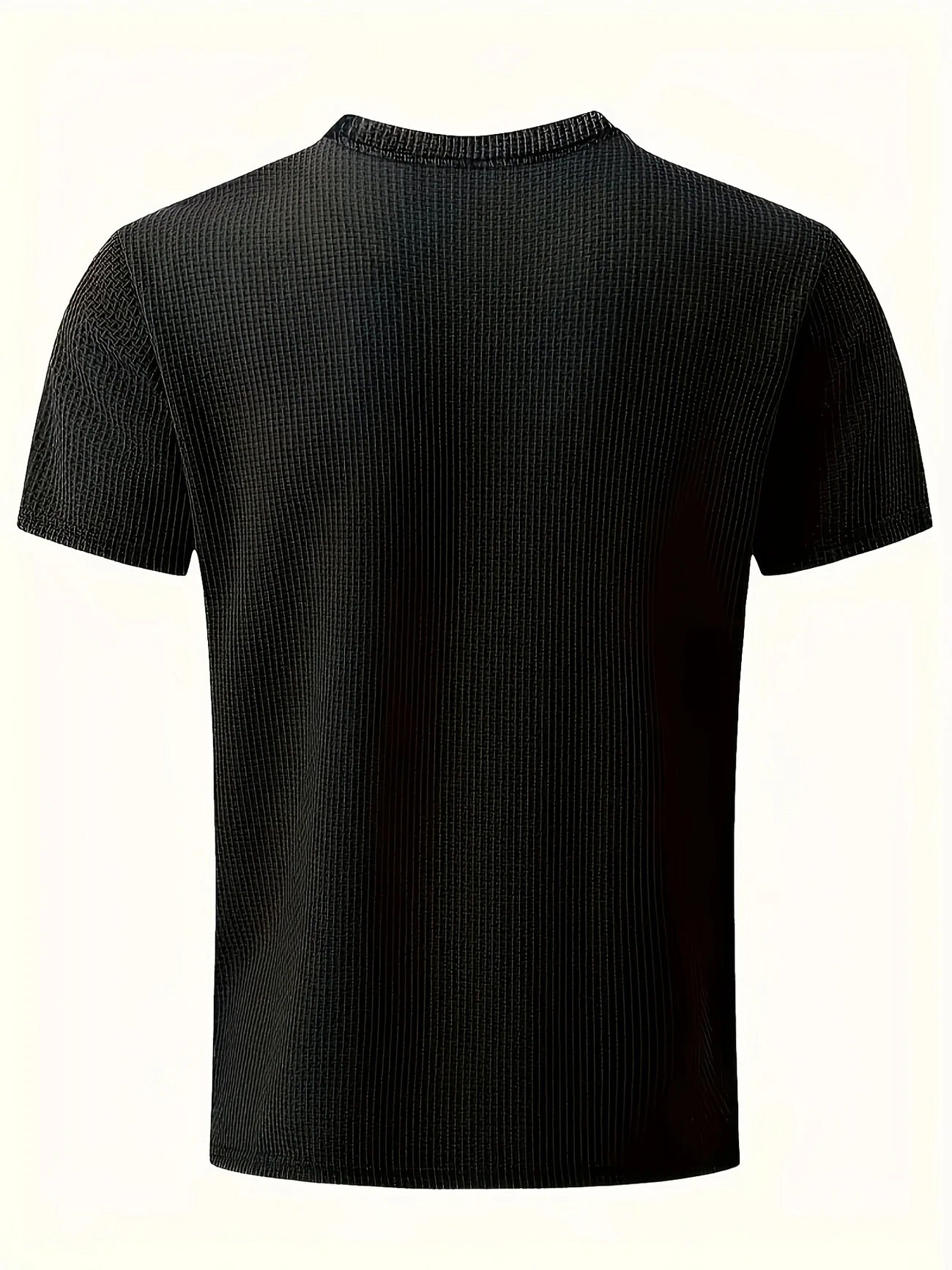 Herren-T-Shirt mit Bambusstreifen, kurzärmelig, atmungsaktiv, dehnbar, für den Sommer, Freizeitkleidung | 115 CSF 