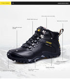 Herren Desert Leder Wanderstiefel Wasserdicht Geeignet Sicherheit Robuste Desert Boots | 999 
