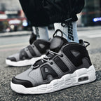 Herren Sneakers Leder Air Cushion Basketballschuhe