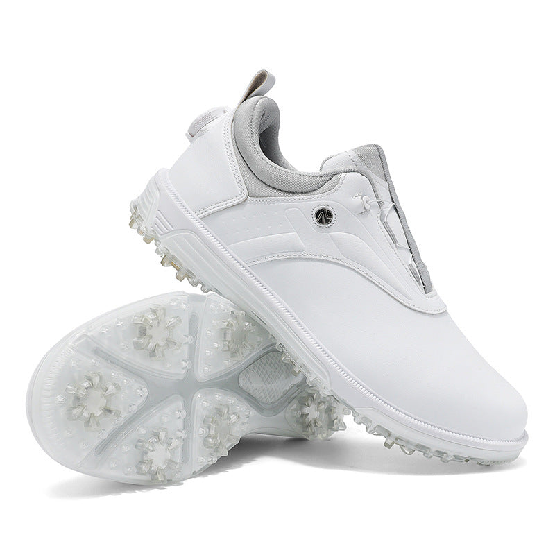 Men's & Women's Golf Shoes with Rotating Buckle | Waterproof Spike less Sneakers | Dedicated Golf & Casual Footwear | X13