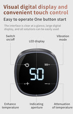 Beheizte Kniebandage, kabelloses Kniemassagegerät mit Wärme und Vibration zur Schmerzlinderung bei Arthritis, Bein- und Kniemassagegerät | YC-906B 