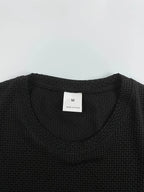 Herren-T-Shirt mit Bambusstreifen, kurzärmelig, atmungsaktiv, dehnbar, für den Sommer, Freizeitkleidung | 115 CSF 