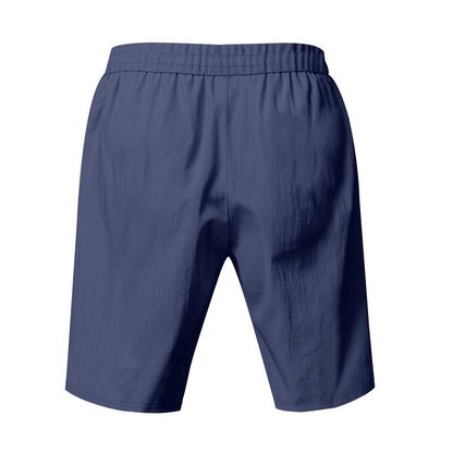 Leichte Strandshorts aus Leinenmischung für Herren – Relaxed Fit 5-Zoll-Freizeitshorts | WW-2 