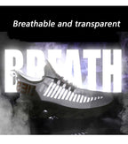 Atmungsaktive Strick-Sneaker zum Spazierengehen, leichte Sportschuhe, bequeme Low-Top-Sport-Turnschuhe | G101 