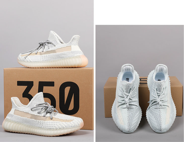 Unisex Premium Flyknit Laufschuhe – Komfort-Sneaker für alle Jahreszeiten | Leicht &amp; Atmungsaktiv | 350