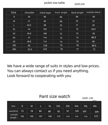 Men’s Premium Quality 2 Pieces Suit  Smart Fit Prom Suits Work Wedding Casual Parties Business Tuxedo Blazer and Pants Trouser Set - X16