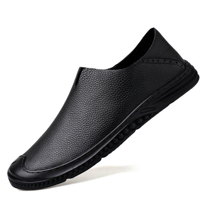 Mocassins pour hommes Chaussures de marche décontractées à enfiler Mocassins en cuir | 2219 