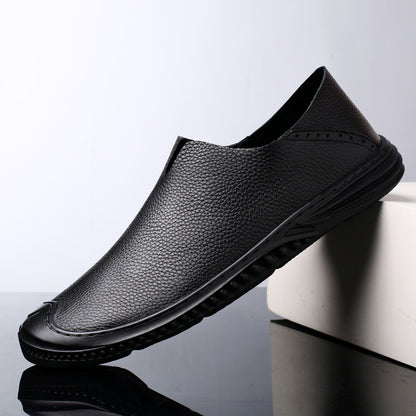 Men's Loafer Shoes Casual Walking Slip On Loafers Leather Shoes | 2219