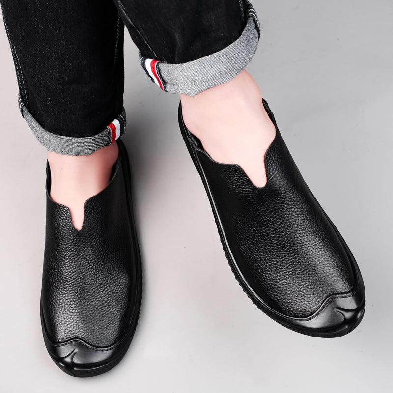 Men's Loafer Shoes Casual Walking Slip On Loafers Leather Shoes | 2219