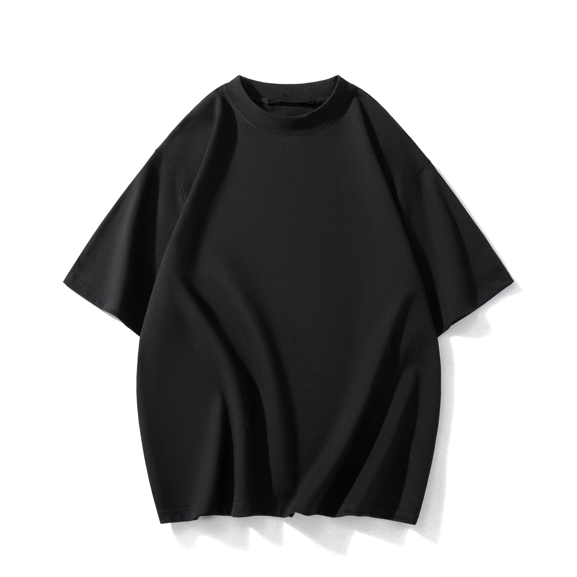 Schweres Baumwoll-T-Shirt für Herren – Sommerliche, lässige, lockere Passform, einfarbig, kurze Ärmel | BT1014 