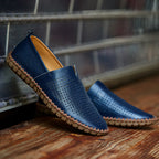 Handgefertigte Freizeitschuhe aus echtem Leder für Herren – Übergrößen 38–50 | Wahlweise mit atmungsaktivem oder festem Obermaterial | 955-1 