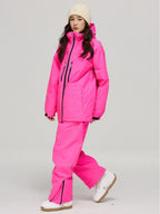 Unisex Ski Jacket 15000mm Waterproof Snowboard & Alpine Ski Wear Plus Size Insulated Snowsuit | 406