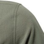 Einfarbiges Slim Fit Besticktes Kurzarm-Freizeithemd für Herren | SH690 