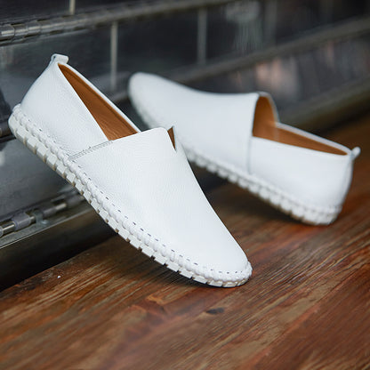 Handgefertigte Gommino Penny Loafer für Herren – Leichte Leder-Fahrerschuhe | Lässige Slip-On-Flats | 955 