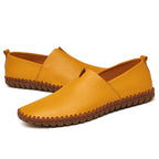 Handgefertigte Gommino Penny Loafer für Herren – Leichte Leder-Fahrerschuhe | Lässige Slip-On-Flats | 955 