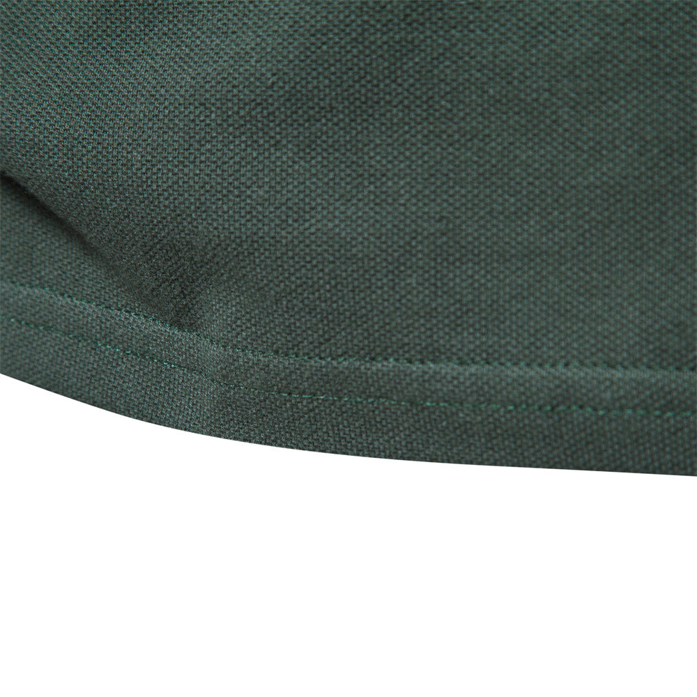 Herren Casual Stehkragen Kurzarm Hochwertiges Sommer Polo T-Shirt | PL205 