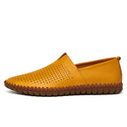 Handgefertigte Freizeitschuhe aus echtem Leder für Herren – Übergrößen 38–50 | Wahlweise mit atmungsaktivem oder festem Obermaterial | 955-1 