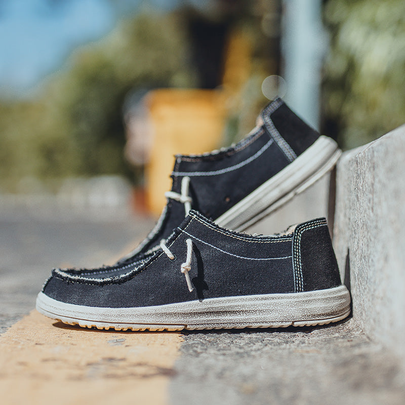 Atmungsaktive Herren-Sommer-Sneaker zum Schnüren | Leichte Low-Top-Freizeitschuhe | 8803 