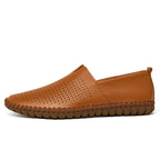 Handgefertigte Freizeitschuhe aus echtem Leder für Herren – Übergrößen 38–50 | Wahlweise mit atmungsaktivem oder festem Obermaterial | 955-1 