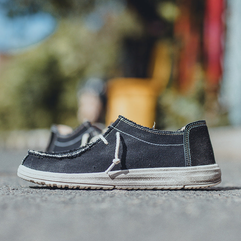 Atmungsaktive Herren-Sommer-Sneaker zum Schnüren | Leichte Low-Top-Freizeitschuhe | 8803 