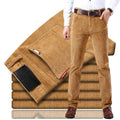 Herren Cordhose Straight Tube Slim Fit Jeans Elastische Businesshose Vielseitige Hose Lässige Dehnbare Bequeme Hose | 6686 
