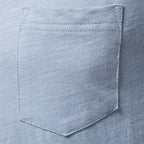 Herren Basic T-Shirt mit Brusttasche, Rundhalsausschnitt und kurzen Ärmeln | F039 