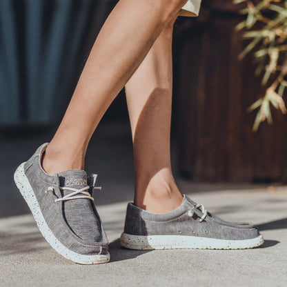 Freizeitschuhe aus Segeltuch für Herren – DUDE-Style, rutschfeste Sneaker für den Alltag | 8802 