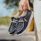 Atmungsaktive Herren-Sommer-Sneaker zum Schnüren | Leichte Low-Top-Freizeitschuhe | 8803 