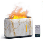 Aroma-Ultraschall-Luftbefeuchter mit kühlem Nebel, 3D-Feuer-Luftdiffusor, Aroma-Diffusor für ätherische Öle, Flamme | 