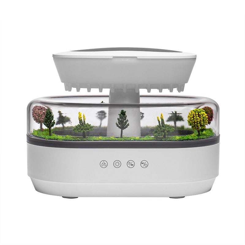 Raindrop Ultraschall-Luftbefeuchter &amp; Smart Home Weißes Rauschen &amp; Duftmaschine Aromatherapie-Diffusor | LW286 