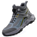 Men's High-Top Safety Boots Anti-Smashing, Anti-Piercing, Winter Comfort Breathable Shoes | 7929