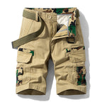 Herren-Schaumstoff-Shorts, elastischer Bund, Baumwolle, leicht, schnelltrocknend, Wander- und Arbeitsshorts | 1701 