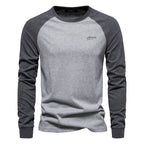 Herren Pullover T-Shirts Langarm Rundhals Casual T Shirts | TS2017 