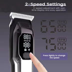 Kabellose, wiederaufladbare Haarschneidemaschine, professioneller Haarschneider für Männer | PR-3148LED 