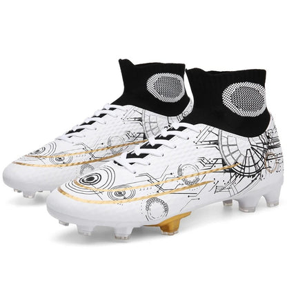 Soccer Shoes Non-slip Football Boots Cleats Grass Footy Sneakers | 566-1