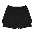 Atmungsaktive, schnell trocknende Basketball-Shorts für Herren, hochelastisch, Trainingsshorts mit Innentaschen, Turnshorts | DK45 
