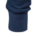 Langärmliges, schweres T-Shirt mit Rundhalsausschnitt und einfarbiger Passform für Herren | TS1078 