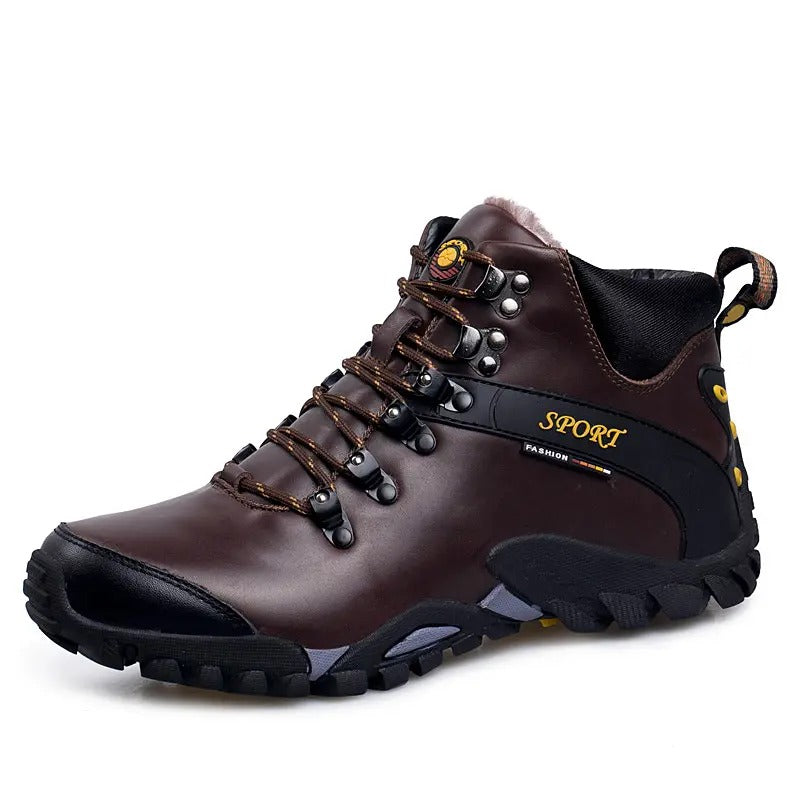 Herren Desert Leder Wanderstiefel Wasserdicht Geeignet Sicherheit Robuste Desert Boots | 999 