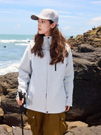 DZRZVD 3-in-1 Down Jacket | 5000mm Waterproof Trekking Coat with Detachable Down Layer | All-Season Outdoor Protection | 250826