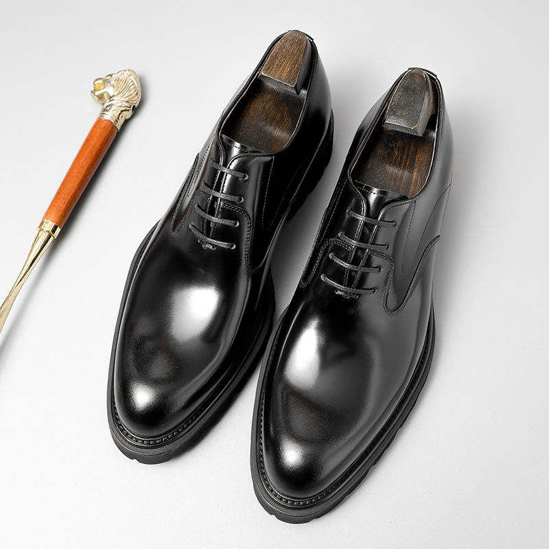 Men's Genuine British Leather Premium Dress Shoes for Suits Luxury Business Oxford Boots | 770536