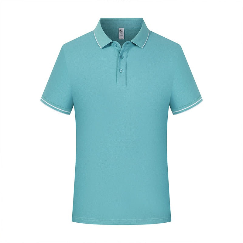 Men 100% Cotton Polo T-Shirt Short Sleeves Polo Shirt Tops |  JH-S6001