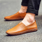 Handgefertigte Gommino Penny Loafer für Herren – Leichte Leder-Fahrerschuhe | Lässige Slip-On-Flats | 955 