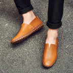 Handgefertigte Gommino Penny Loafer für Herren – Leichte Leder-Fahrerschuhe | Lässige Slip-On-Flats | 955 