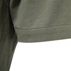 Einfarbiges Slim Fit Besticktes Kurzarm-Freizeithemd für Herren | SH690 