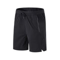 Herren Laufshorts Reißverschlusstaschen Seitlich geteilte Workout Atmungsaktive Gym Shorts | K04 