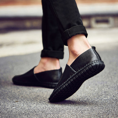 Handgefertigte Gommino Penny Loafer für Herren – Leichte Leder-Fahrerschuhe | Lässige Slip-On-Flats | 955 