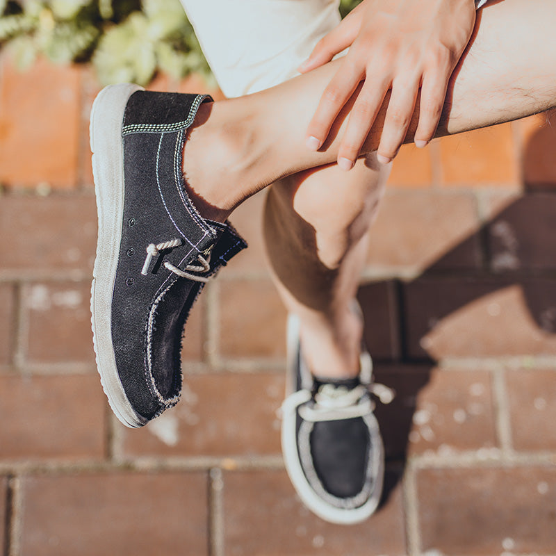 Atmungsaktive Herren-Sommer-Sneaker zum Schnüren | Leichte Low-Top-Freizeitschuhe | 8803 