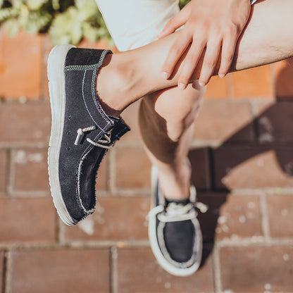 Atmungsaktive Herren-Sommer-Sneaker zum Schnüren | Leichte Low-Top-Freizeitschuhe | 8803 